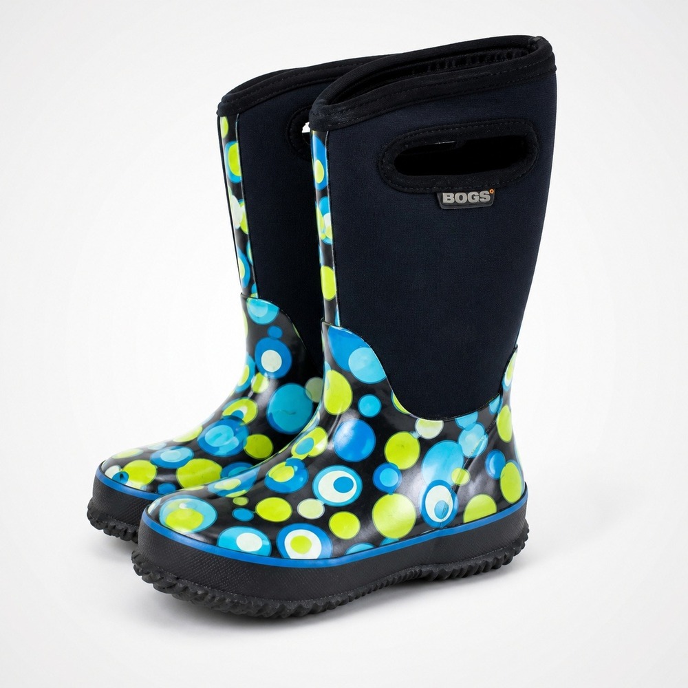Bogs Rain Snow Mud Boots Little Girls Sz 11 Bubble Waterproof Insulated Gorpcore